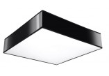Plafon Sollux Lighting HORUS 55, E27 4x60W, 4x15W LED, čierna