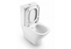 Misa WC Roca GAP Square do kompaktu Rimless, Supraglaze, biela 