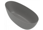 Vaňa voľne stojaca Oválna Villeroy & Boch Antao SilentFlow, 170x75cm, Quaryl, šedý matnéný