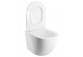 Závesné wc SILENT POWER™ Omnires Ottawa,s pozvoľným sklápaním sedadlo, 49x37cm, biely lesklá