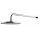 Horná sprcha s ramenom , Omnires SIMLINE, ø25 cm, chróm