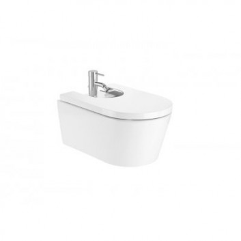 Závesný bidet Roca Inspira Round 370x560x250mm biela- sanitbuy.pl