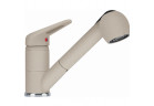 Drezová batéria Franke Prince II pull-out spray , výška 175mm, otočné výtokové rameno, orzechowy