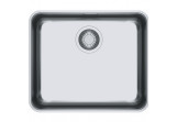 Drez Franke Aton ANX 110-48, podblatowy, jednokomorowy, 48x40cm, brúsená oceľ szczotkowana