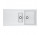 Drez wbudowywany, Franke Centro CNG 651-100 - biely polarny