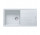 Drez wbudowywany, Franke Basis BFG 611-97 ,biely polarny