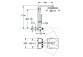 Batéria sprchová s termostatom, DN 15 so sprchovým systemom, Grohe Precision Flow - Chróm