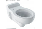 Závěsná misa WC pre deti ,lievikový, Geberit Bambini, biela