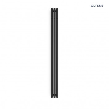 Radiátor dekoračný Oltens Stang 180x20,5 cm - čierna matnéný