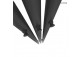 Radiátor dekoračný Oltens Stang 180x20,5 cm - čierna matnéný