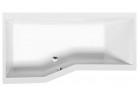 Vaňa asymetrická 170x84x70x47cm Polysan VERSYS L, biela