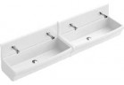 Umývadlo rynnowa Villeroy & Boch O.Novo 100x20,5x41,5 cm