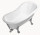Vaňa Flaminia Evergreen 170x80x71cm biela