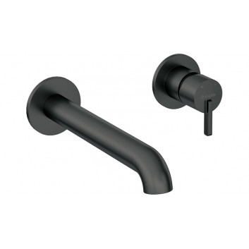 Batéria sprchová podomietková s prepínačom sprchy, Deante Silia, nero