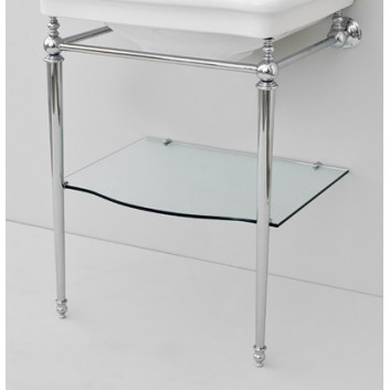 Montážní prvek pod umywalkę chróm ARTCERAM HERMITAGE- sanitbuy.pl