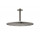 Horná sprcha z przepustem stropowym 142mm 1 strumień, Grohe Cosmopolitan 310 Rainshower, brushed hard graphite 