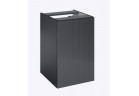 Komoda Soho 40 s košíkom cargo, Elita, black matnéný