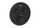 Batéria termostatická do obsluhy dwóch wyjść vody, Grohe Grohtherm Smartcontrol , phantom black