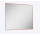Zrkadlo LED 100/80cm, Elita Sharon Square, rose gold