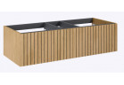 Komoda Slim 120 2S, Elita Asami, dub naturalny fornir