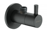 Ventil rohový s keramickou hlavou 1/2 - nero (čierna matnéný)