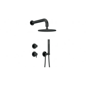 Sprchový set podomietkový, Deante Temisto, nero
