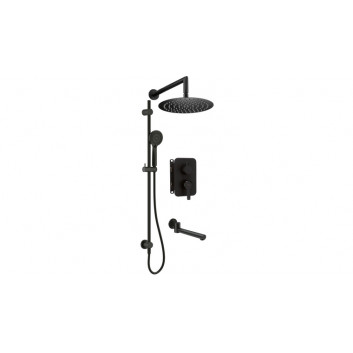 Sprchový set podomietkový z BOXem mieszaczowym, Deante Arnika, zlatý