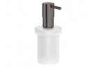 Dávkovač na tekuté mydlo w płynie Grohe Essentials, 160ml, hard graphite