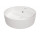 Umývadlo keramické na dosku z miejscem na baterię, Deante Round, biela