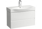 Skrinka podumývadlová Závěsná 88cm, Laufen Lani, biely lesklá