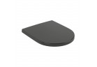 Klozetové sedátko Villeroy&Boch Subway 3.0 s pozvoľným sklápaním - Pure Black