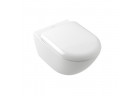 Misa závesné WC Villeroy&Boch Antao, 56x37 cm, bez kołnierza Weiss Alpin Ceramic Plus - biela