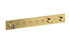 Modul s termostatom Axor ShowerSolutions Select 670/90 do 5 prijímačov, podomietkový - zlatý optyczny leštený
