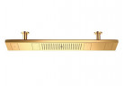 Horná sprcha Axor ShowerSolutions ShowerHeaven 1200/300 4jet s osvětlením 5000 K - zlatý optyczny leštený