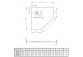 Päťuholníková vanička levý s panelom Radaway Doros PT E Compact 100x80cm biely