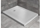 Akrylátátová sprchová vanička Radaway Doros F Stone 1500 x 800 pravouhlý - Stone biely
