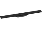 Vrchná sada odpływu Hansgrohe RainDrain Flex, 80 cm, montáž przy ścianie - čierna matnéný