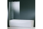 PYTAJ O RABAT ! Zástena Novellini Aurora 5 jeden kus stály - 70x150H cm, profil chróm, sklo číre 