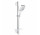Súprava držák sprchovým Grohe Rainshower SmartActive 130 Cube, 3 prúdy - chróm