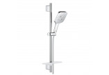 Súprava držák sprchovým Grohe Rainshower SmartActive 130 Cube, 3 prúdy - chróm