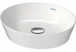 Umývadlo Duravit Cape Cod na postavenie na dosku 43 cm, biela 