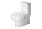 Misa toaletná Závěsná Compact Duravit Rimless DuraStyle - biela S povrchom WonderGliss