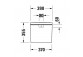 Misa toaletná Duravit Durastyle Basic na postavení 65x36,5 cm Rimless bez kołnierza, S povrchom HygieneGlaze - biela