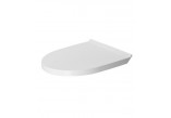 Splachovač WC Duravit Durastyle Basic kompaktowa 39x17 cm 4,5/3 l Dual Flush doprowadzenie dolne ľavé - biela