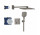 Podomietkový Sprchový set Grohe Grohtherm Smartcontrol, s termostatom, s hlavovou sprchou Rainshower SmartActive 310 Cube - brushed hard graphite