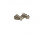 Batéria sprchová Gessi Habito termostatická 2-priepustná vrchná sada - Finox Brushed Nickel