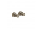 Batéria sprchová Gessi Habito termostatická 2-priepustná vrchná sada - Finox Brushed Nickel