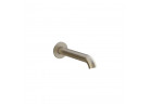 Výtokové rameno vaňová Gessi Origini, stenová, 192mm - Finox Brushed Nickel