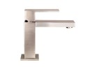 Umyvadlová batéria Gessi Rettangolo bez zátky - Finox Brushed Nickel