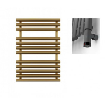 Radiátor elektrický Terma Rolo Hanger 120x26 cm z grzałką zewnętrzną One - farba RAL i farbay specjalne